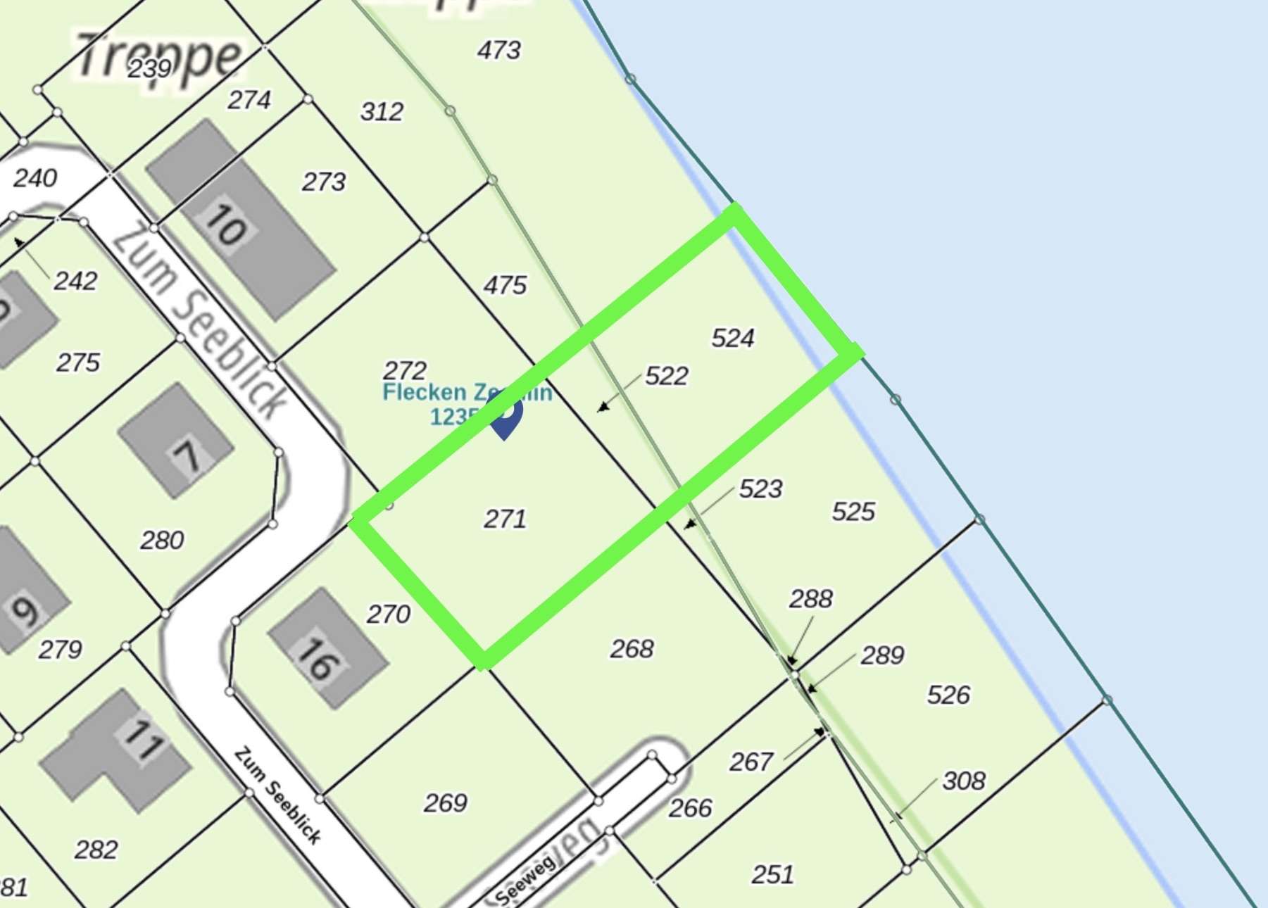 Thumbnail-Grundstück zu verkaufen in Rheinsberg 422.450,00 € 875 m²