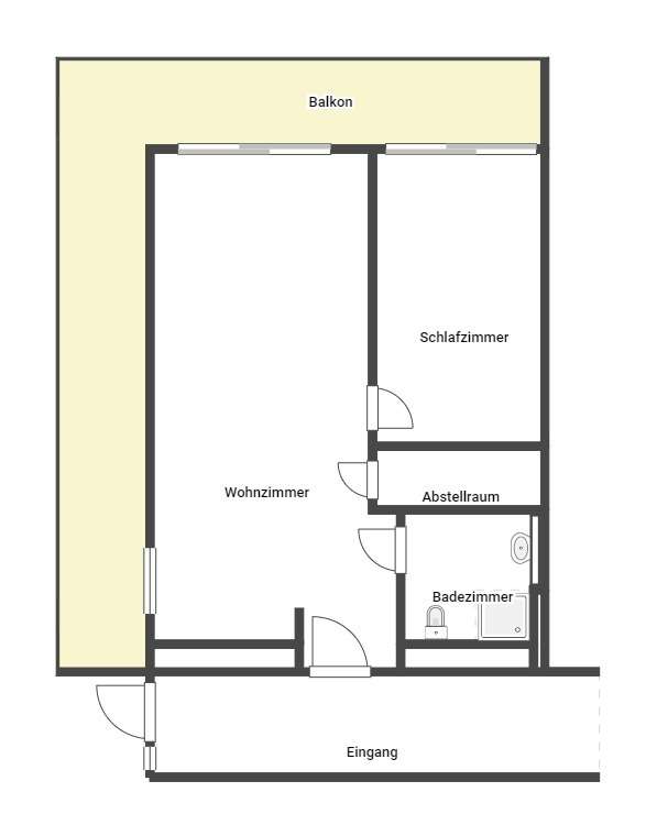 Thumbnail-Wohnung zum Mieten in Ludwigshafen am Rhein 936,00 € 106.05 m²