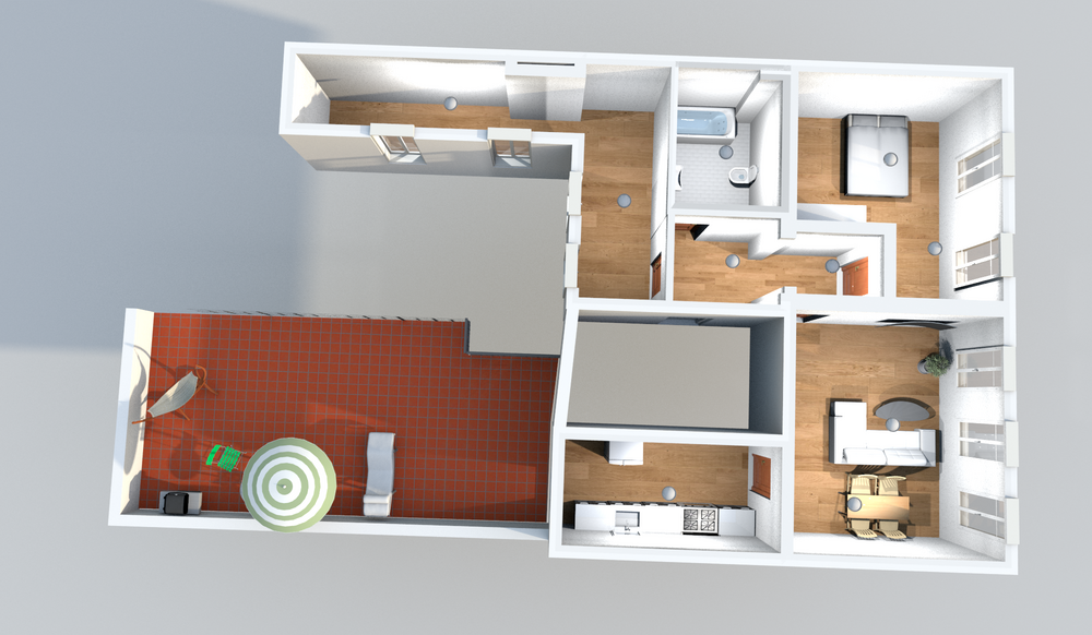 Thumbnail-Wohnung zum Mieten in Hohenstein-Ernstthal 550,00 € 87.54 m²