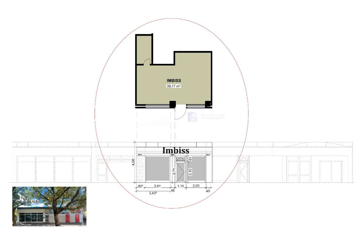 Thumbnail-Gastronomie in Berlin 1.600,00 € 40 m²