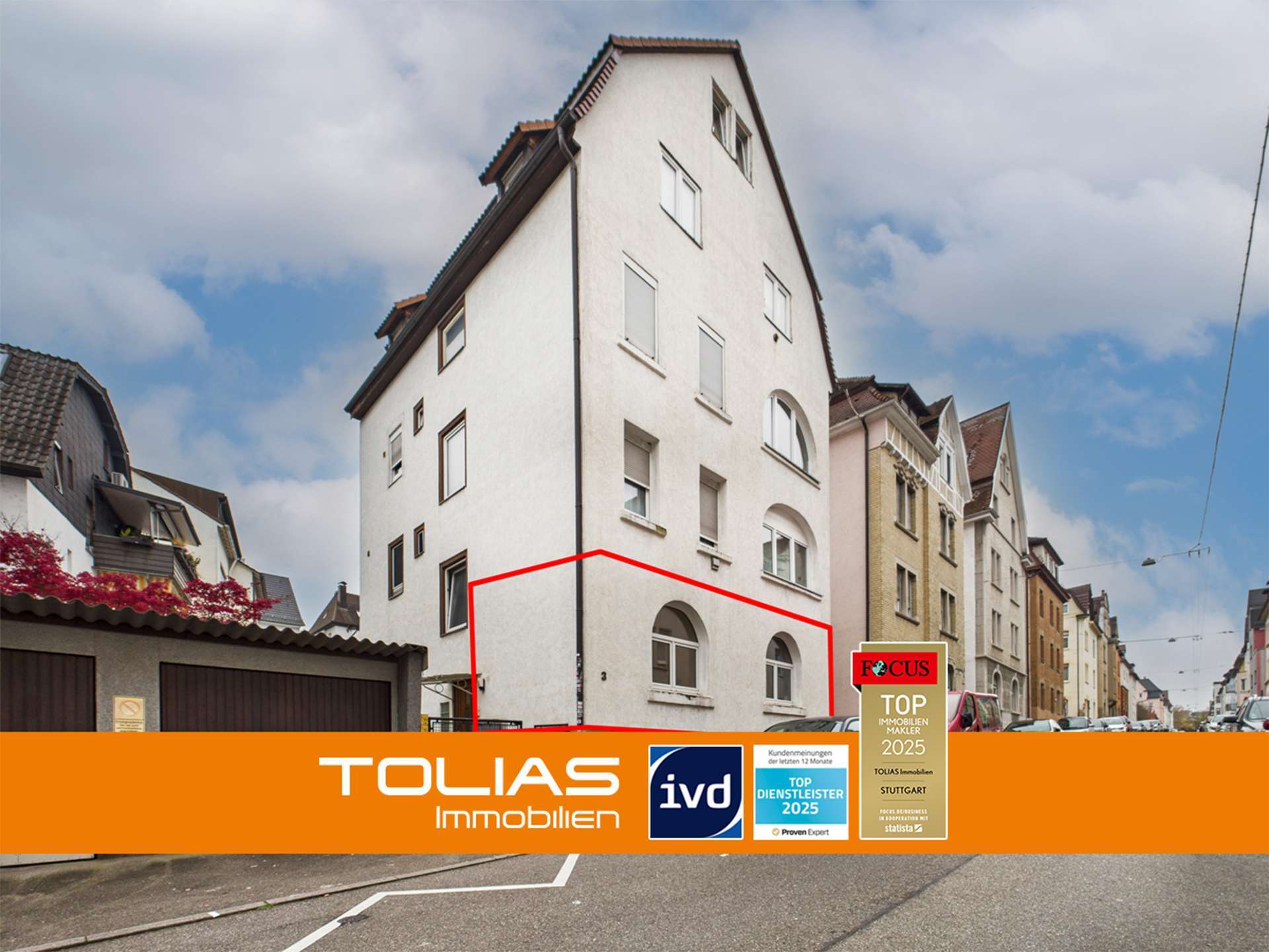 Thumbnail-Wohnung zum Kaufen in Stuttgart 279.000,00 € 70.41 m²