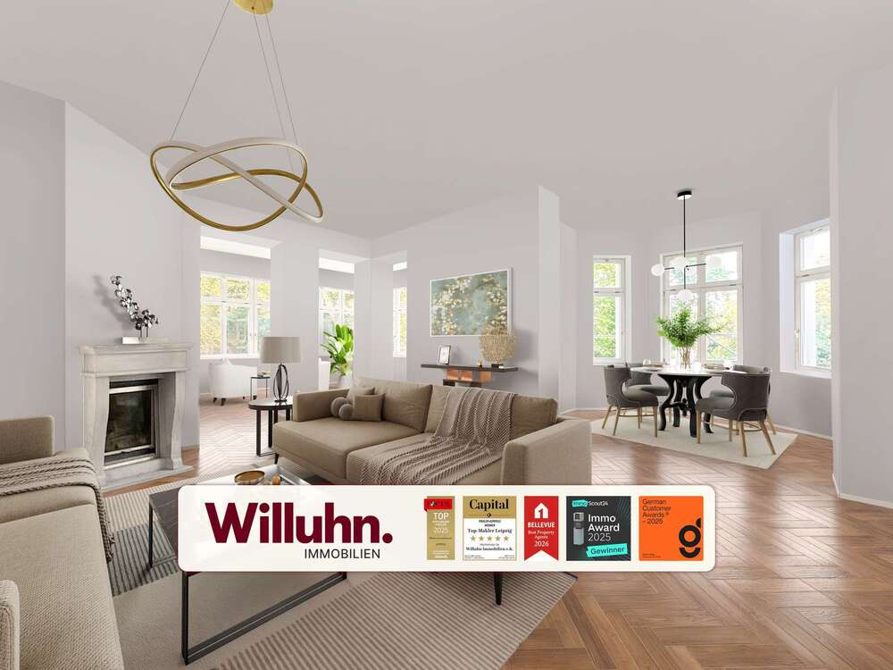 Thumbnail-Wohnung zum Kaufen in Leipzig 1.050.000,00 € 181.85 m²