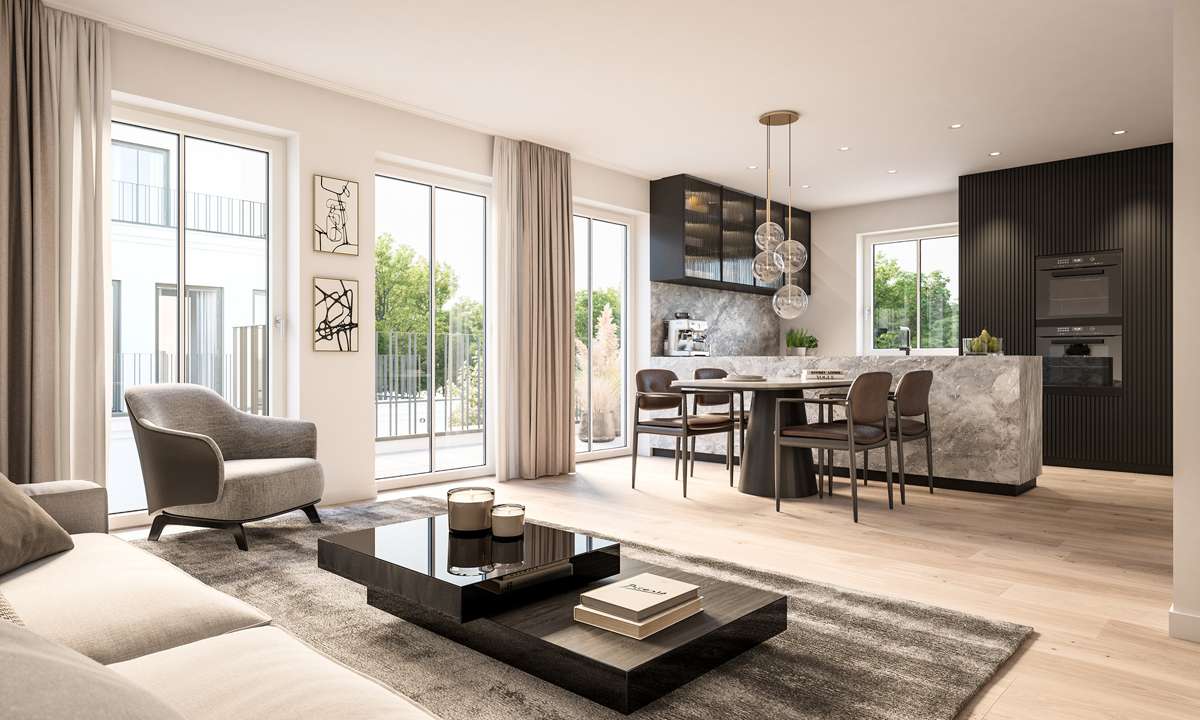 Thumbnail-Wohnung zum Kaufen in München-Nymphenburg 764.300,00 € 55 m²