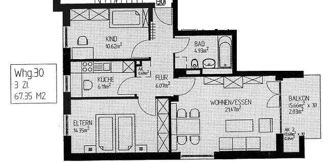 Thumbnail-Wohnung zum Mieten in Penig 414,76 € 63.81 m²