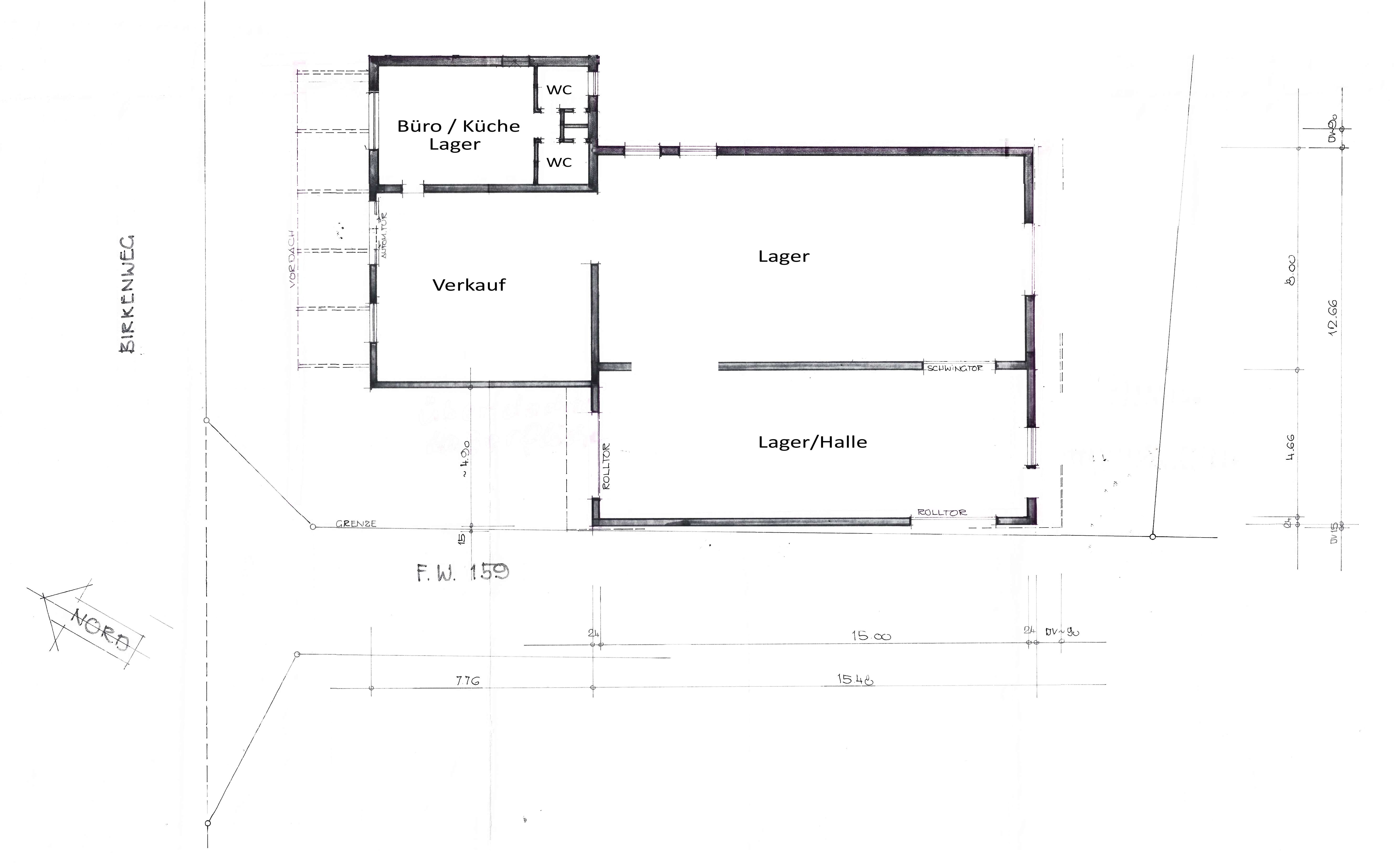 Thumbnail-Halle in Beilstein 1.500,00 € 253 m²