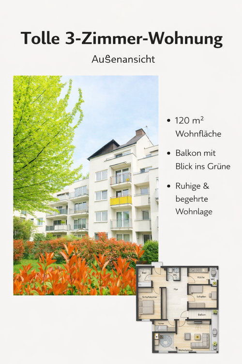 Thumbnail-Wohnung zum Kaufen in Dietzenbach 340.000,00 € 120 m²