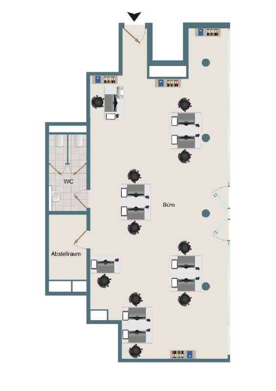 Thumbnail-Büro in München 520.000,00 € 85.85 m²