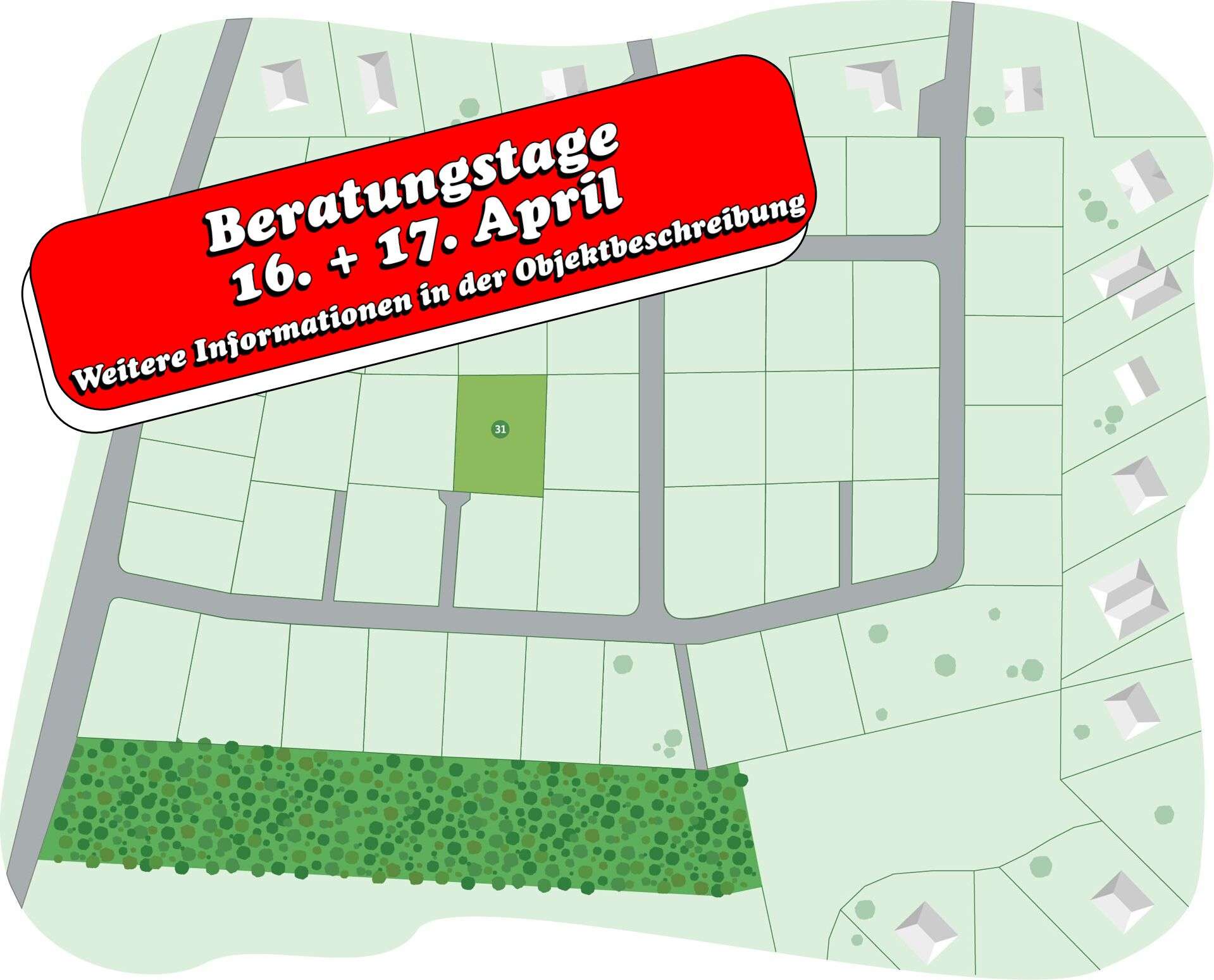 Thumbnail-Grundstück zu verkaufen in Lage 128.000,00 € 686 m²