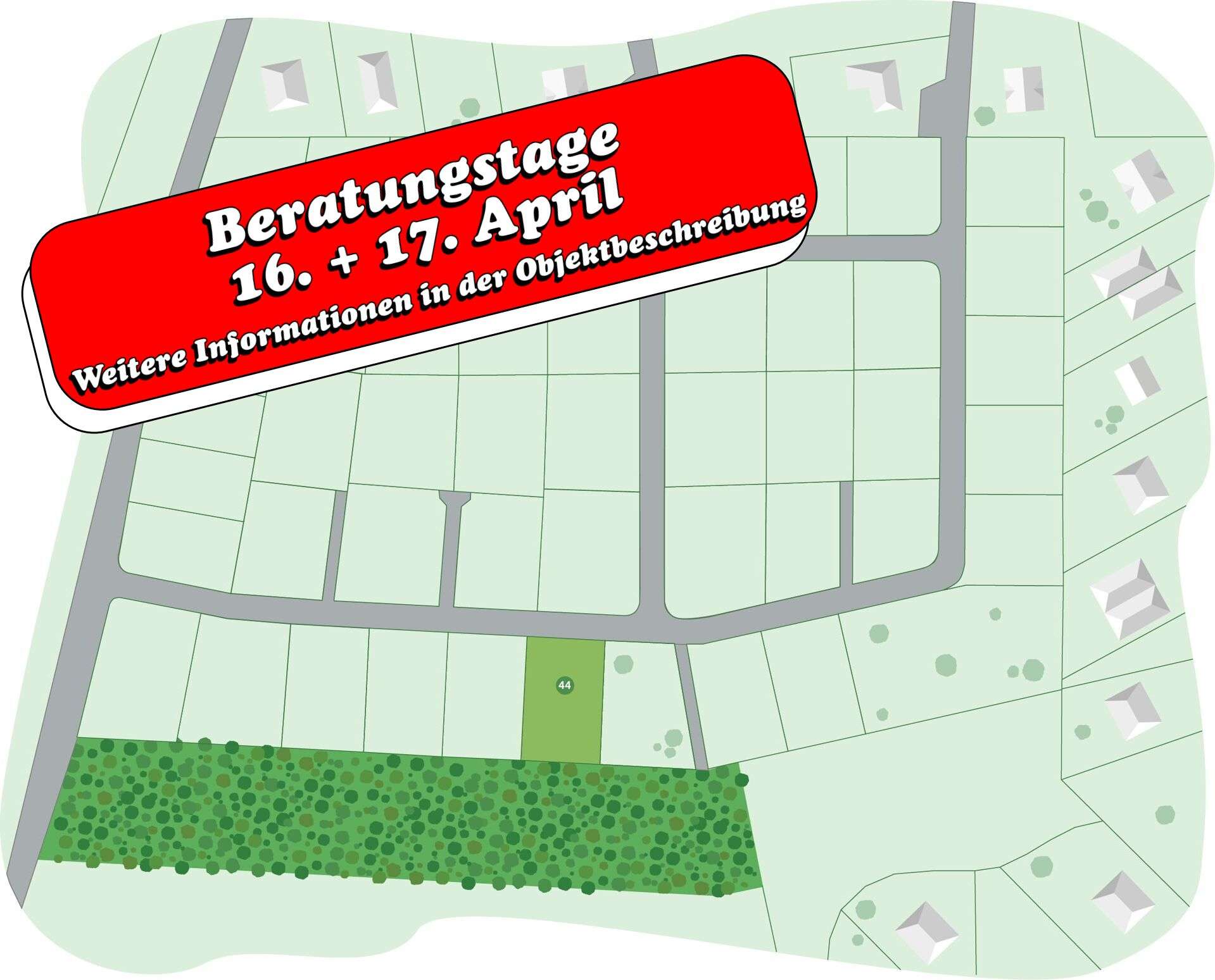 Thumbnail-Grundstück zu verkaufen in Lage 126.000,00 € 630 m²