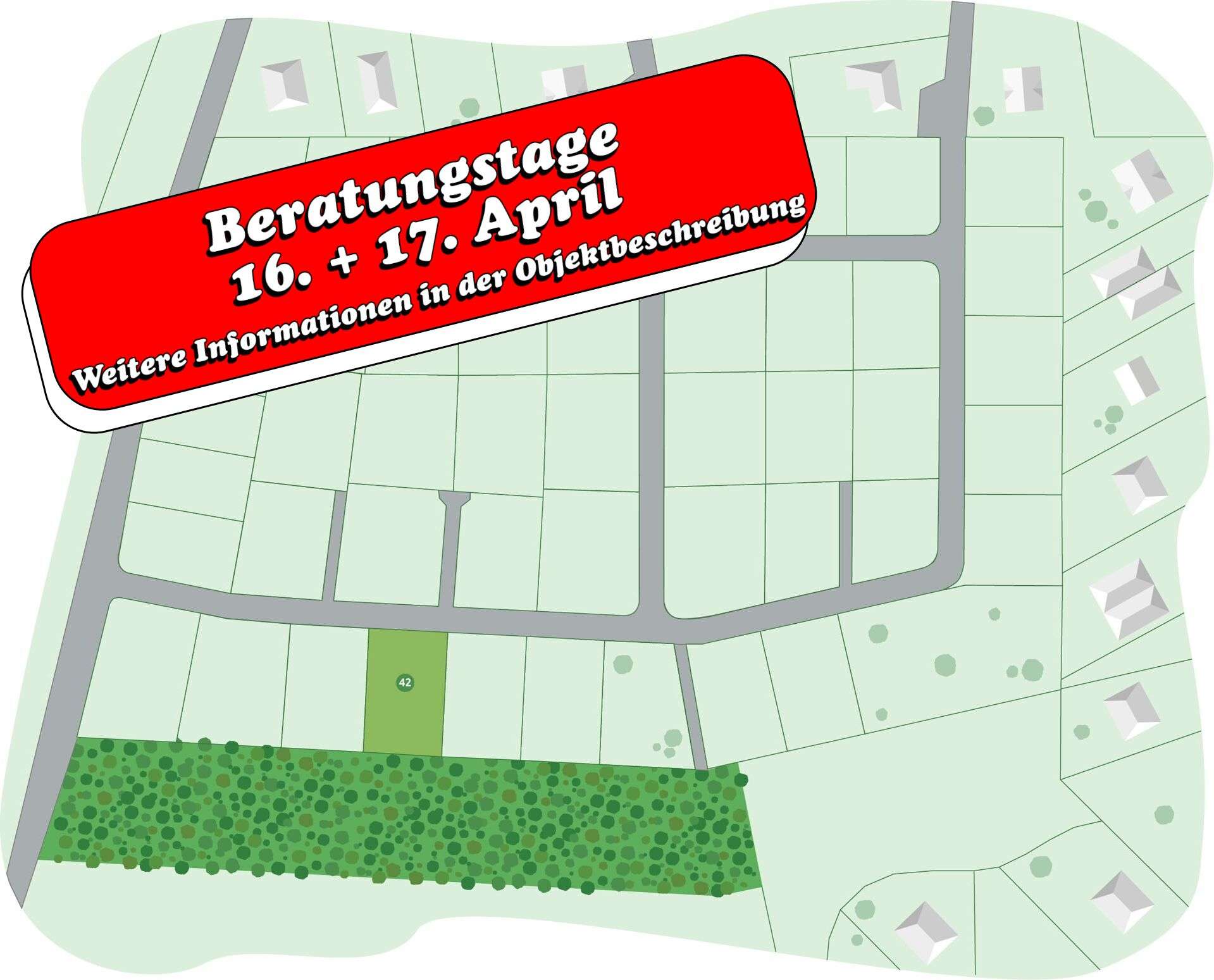 Thumbnail-Grundstück zu verkaufen in Lage 126.000,00 € 630 m²