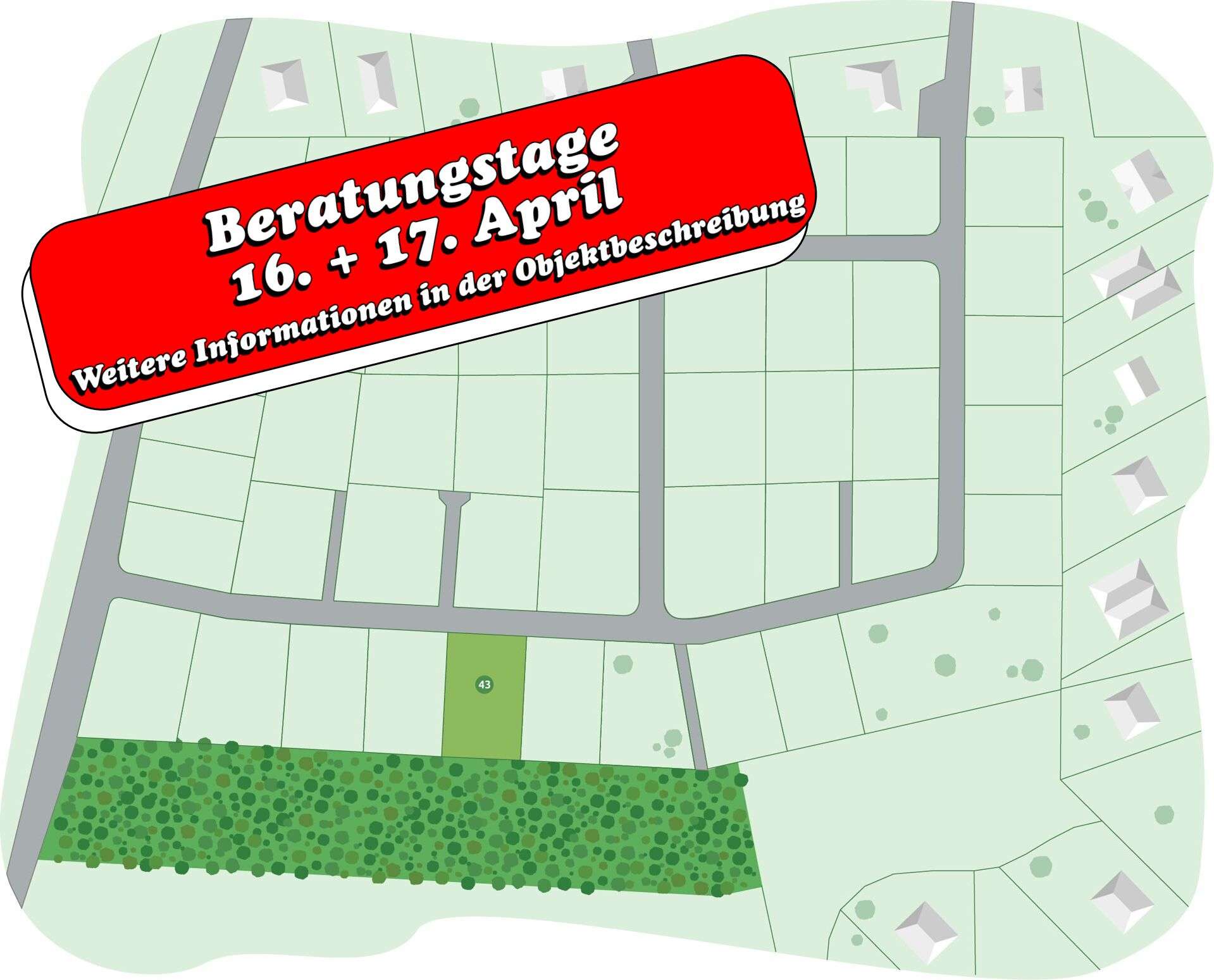 Thumbnail-Grundstück zu verkaufen in Lage 126.000,00 € 630 m²