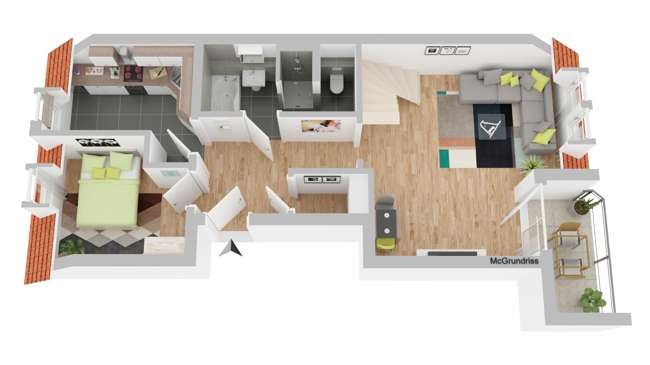 Thumbnail-Wohnung zum Kaufen in Fürth 259.000,00 € 77 m²