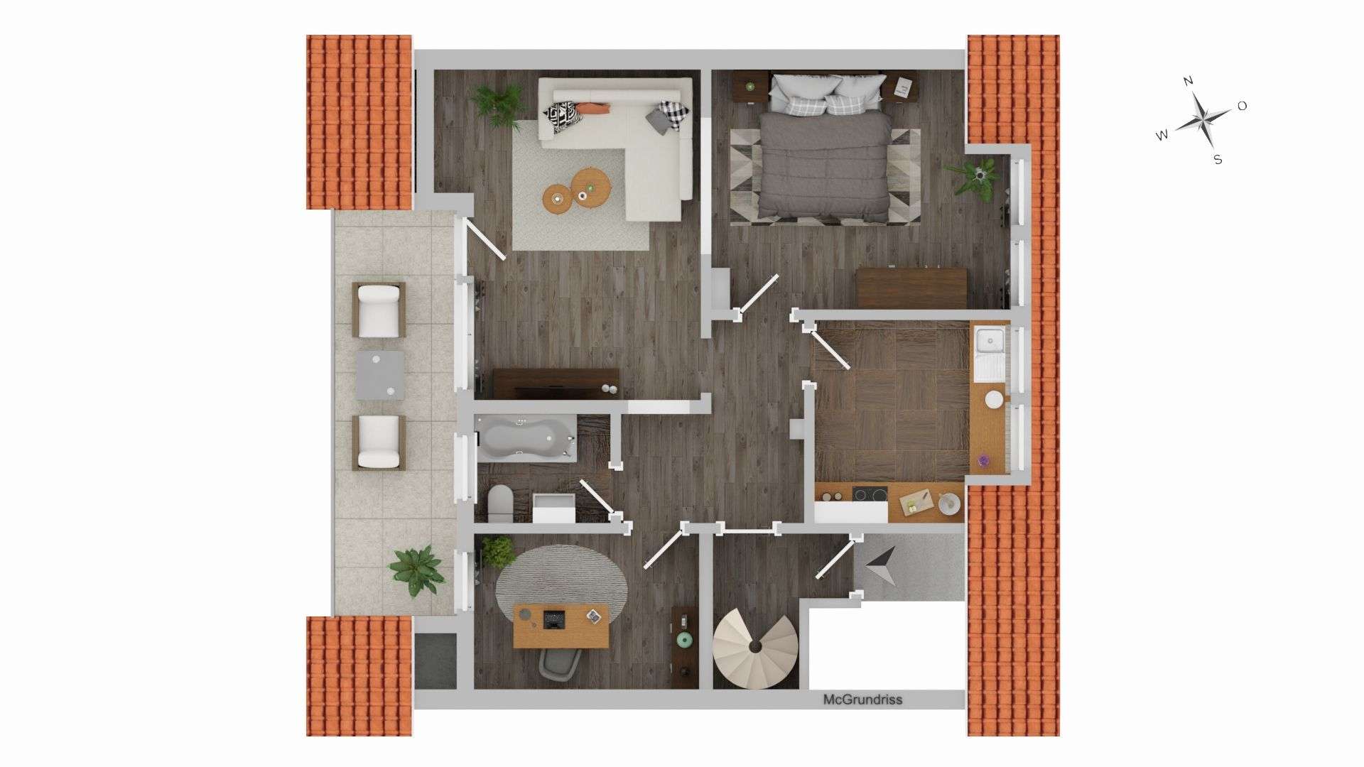 Thumbnail-Wohnung zum Kaufen in Düsseldorf 220.000,00 € 65 m²