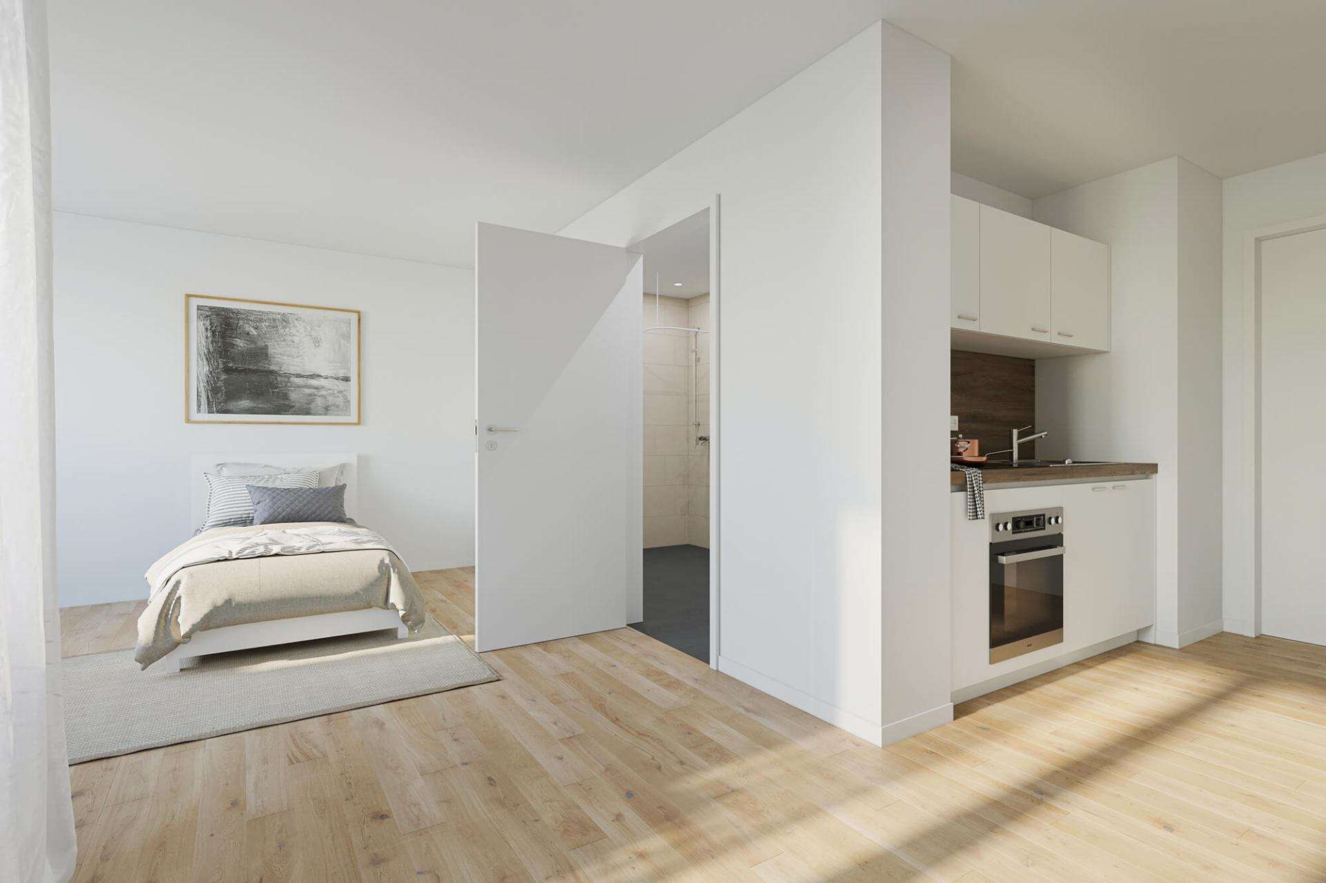 Thumbnail-Wohnung zum Mieten in Erlangen 555,90 € 33.69 m²