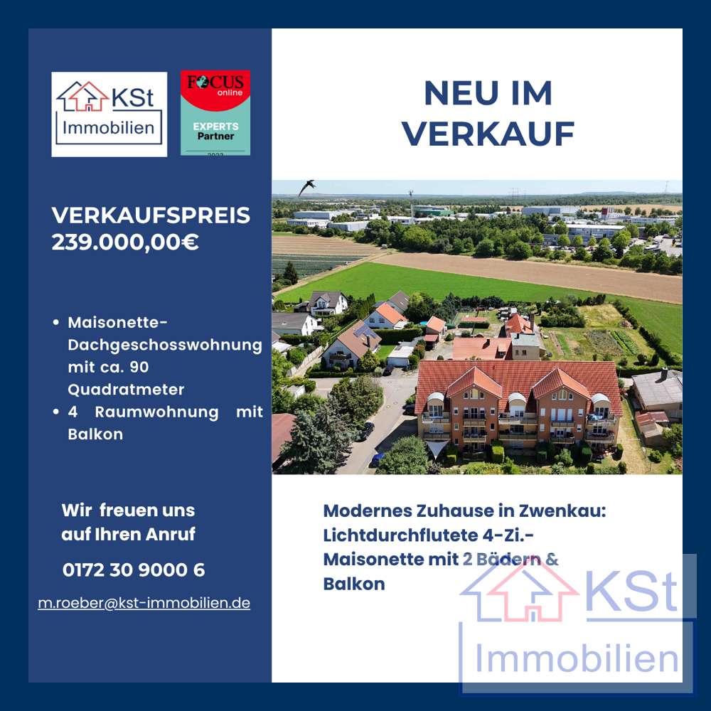 Thumbnail-Wohnung zum Kaufen in Zwenkau 239.000,00 € 90 m²