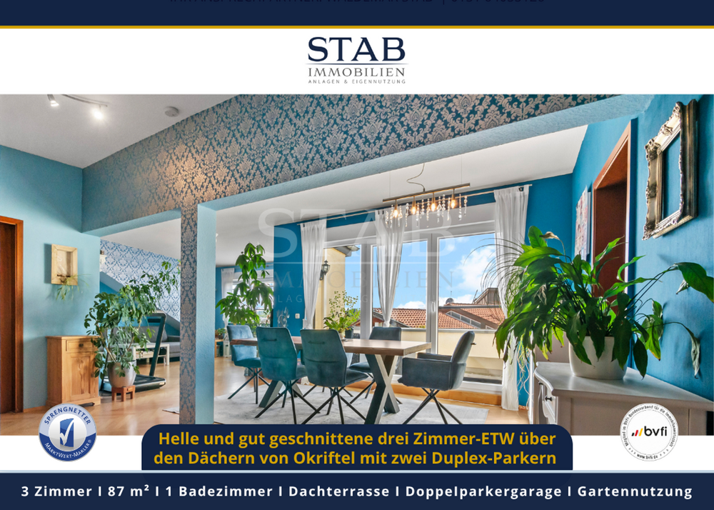 Thumbnail-Wohnung zum Kaufen in Okriftel 339.000,00 € 87 m²