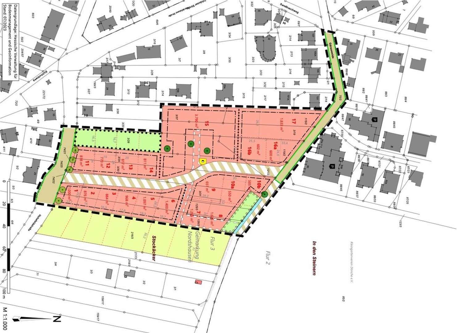Thumbnail-Grundstück zu verkaufen in Kassel 427.350,00 € 1295 m²