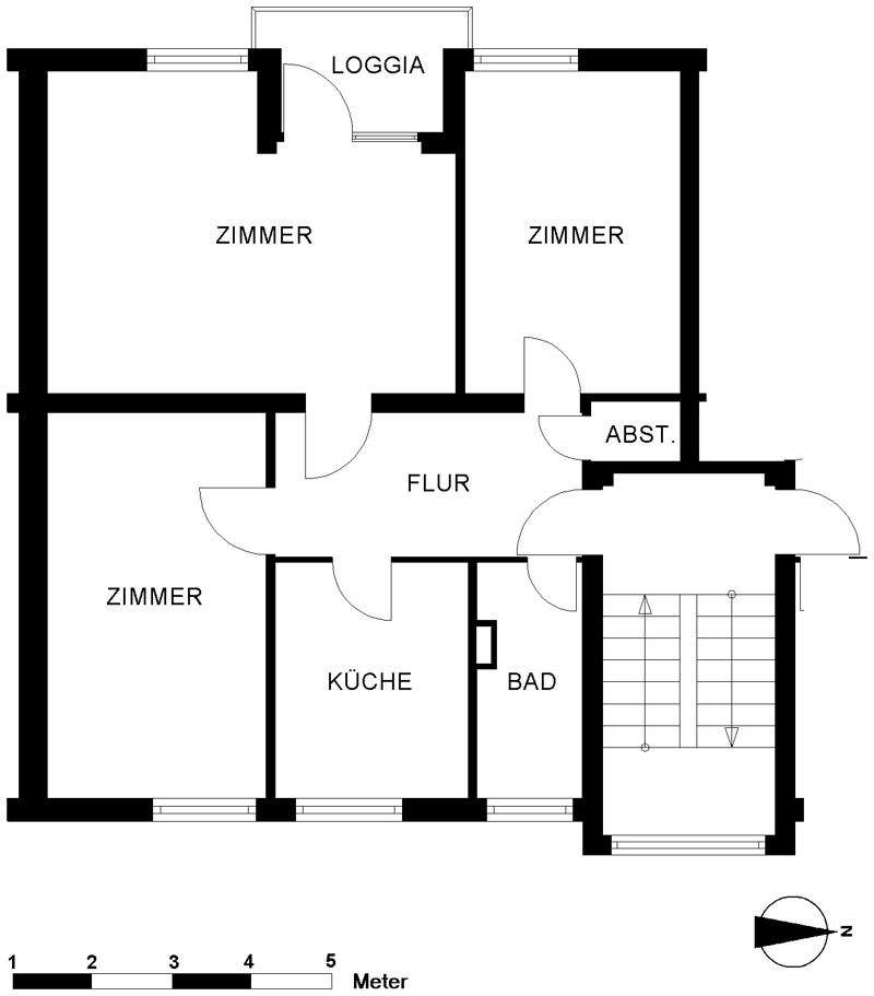 Thumbnail-Wohnung zum Mieten in Oldenburg 587,00 € 65.5 m²