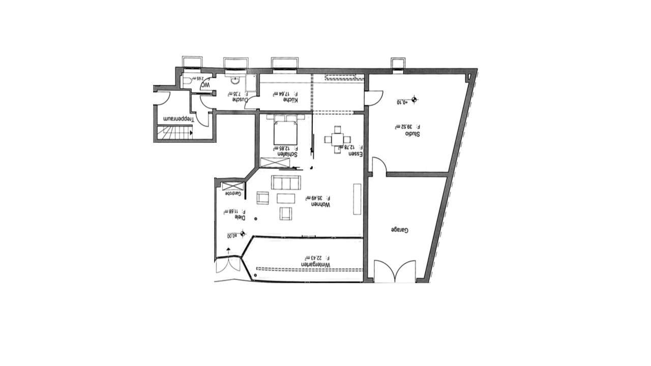Thumbnail-Wohnung zum Kaufen in Badenweiler 199.000,00 € 123 m²