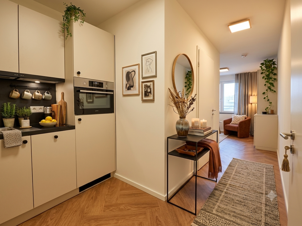 Thumbnail-Wohnung zum Mieten in Berlin 634,00 € 21.8 m²