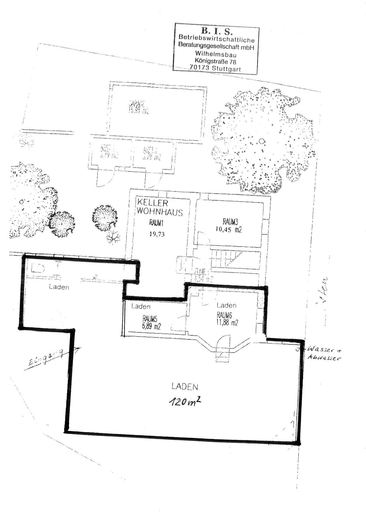 Thumbnail-Einzelhandel in Möglingen 1.350,00 € 121 m²