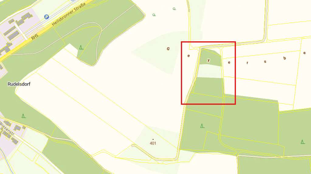 Thumbnail-Grundstück in Kammerstein 72.700,00 € 17208 m²