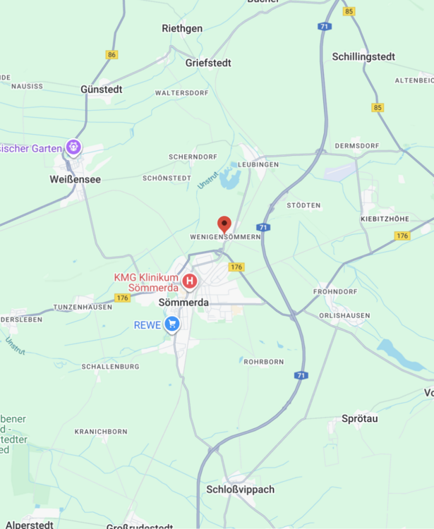 Thumbnail-Grundstück zu verkaufen in Sömmerda 69.000,00 € 808 m²