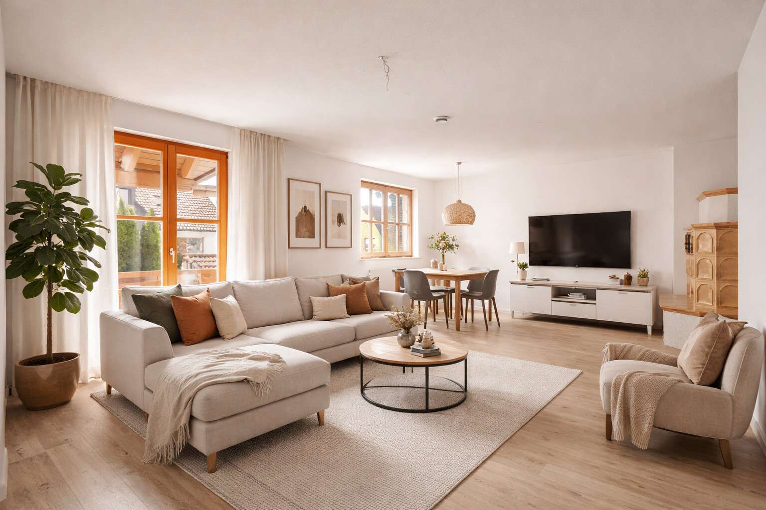 Thumbnail-Wohnung zum Kaufen in Röhrmoos 525.000,00 € 135 m²