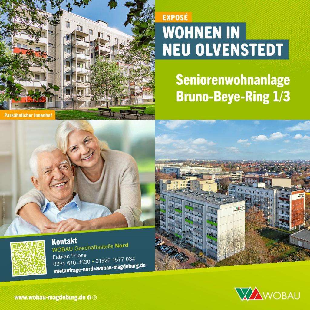 Thumbnail-Wohnung zum Mieten in Magdeburg 215,76 € 35.96 m²