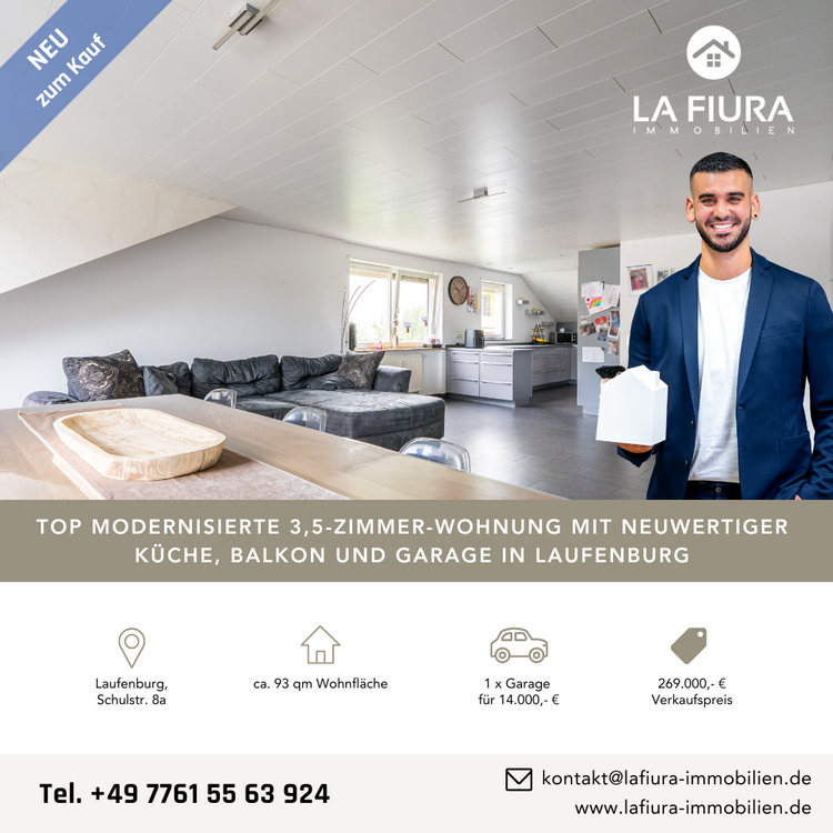 Thumbnail-Wohnung zum Kaufen in Laufenburg 269.000,00 € 93.43 m²