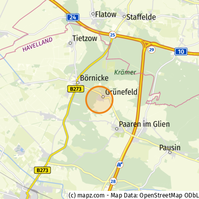 Thumbnail-Grundstück zu verkaufen in Schönwalde-Glien 129.000,00 € 500 m²