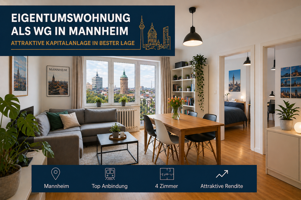 Thumbnail-Wohnung zum Kaufen in Mannheim 363.000,00 € 73.3 m²