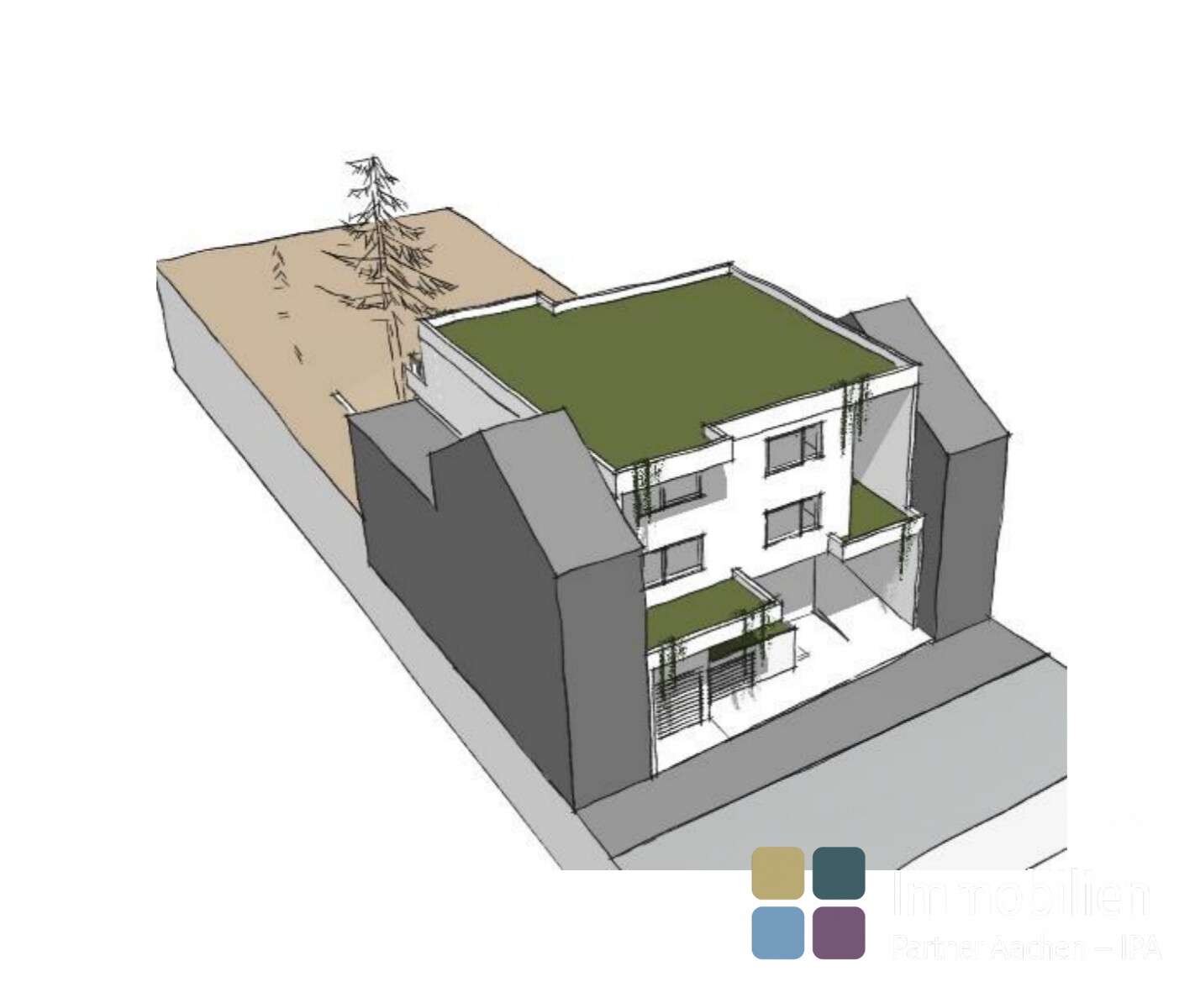 Thumbnail-Grundstück zu verkaufen in Würselen 390.000,00 € 1120 m²