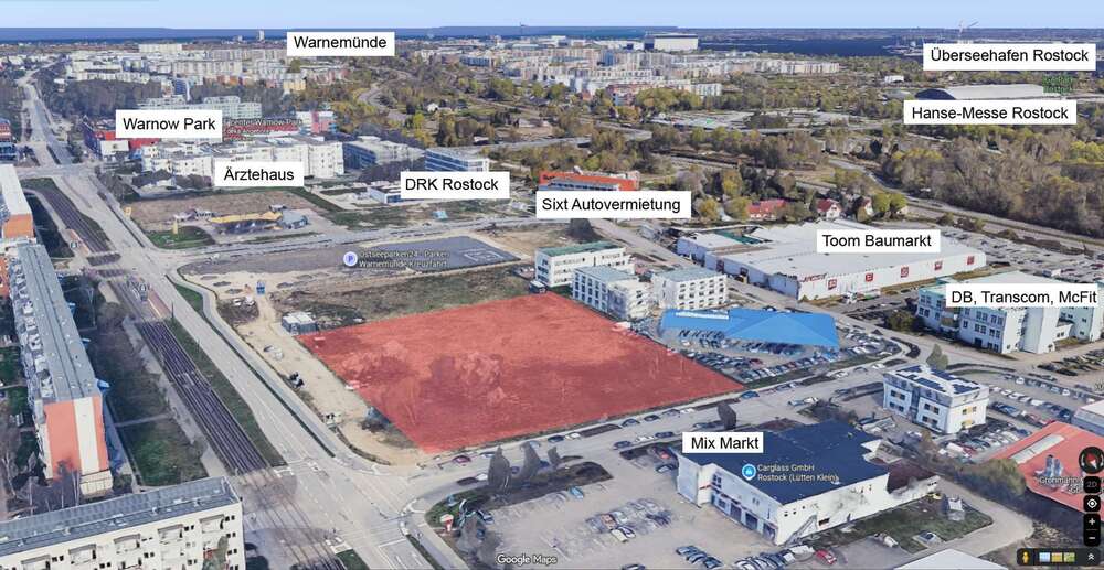Thumbnail-Grundstück in Rostock 2.900.000,00 € 9600 m²