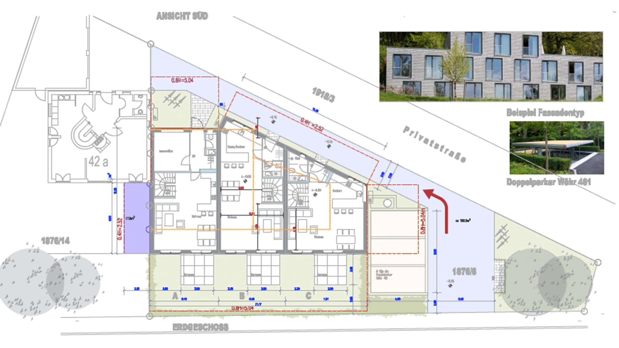 Thumbnail-Grundstück zu verkaufen in Hallbergmoos 805.000,00 € 682 m²