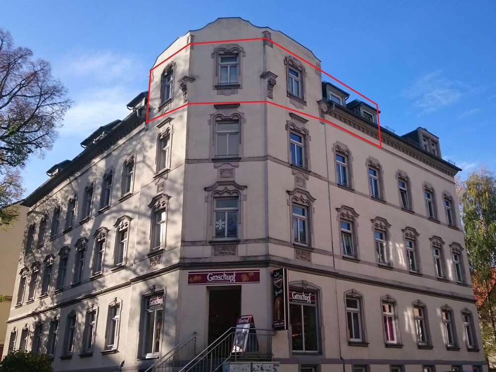 Thumbnail-Wohnung zum Kaufen in Chemnitz 59.000,00 € 51.75 m²