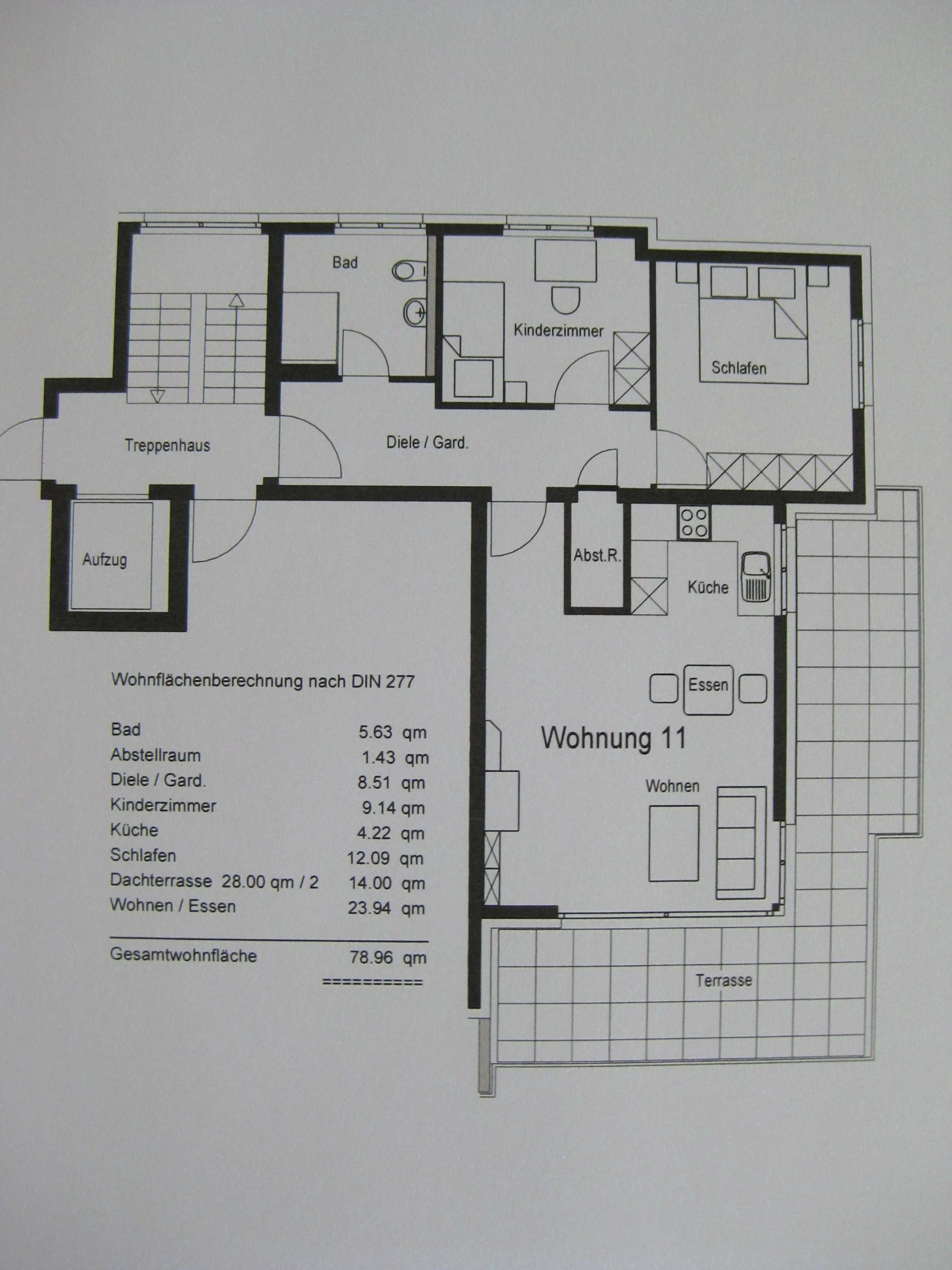 Thumbnail-Wohnung zum Kaufen in Bondorf 456.900,00 € 79 m²