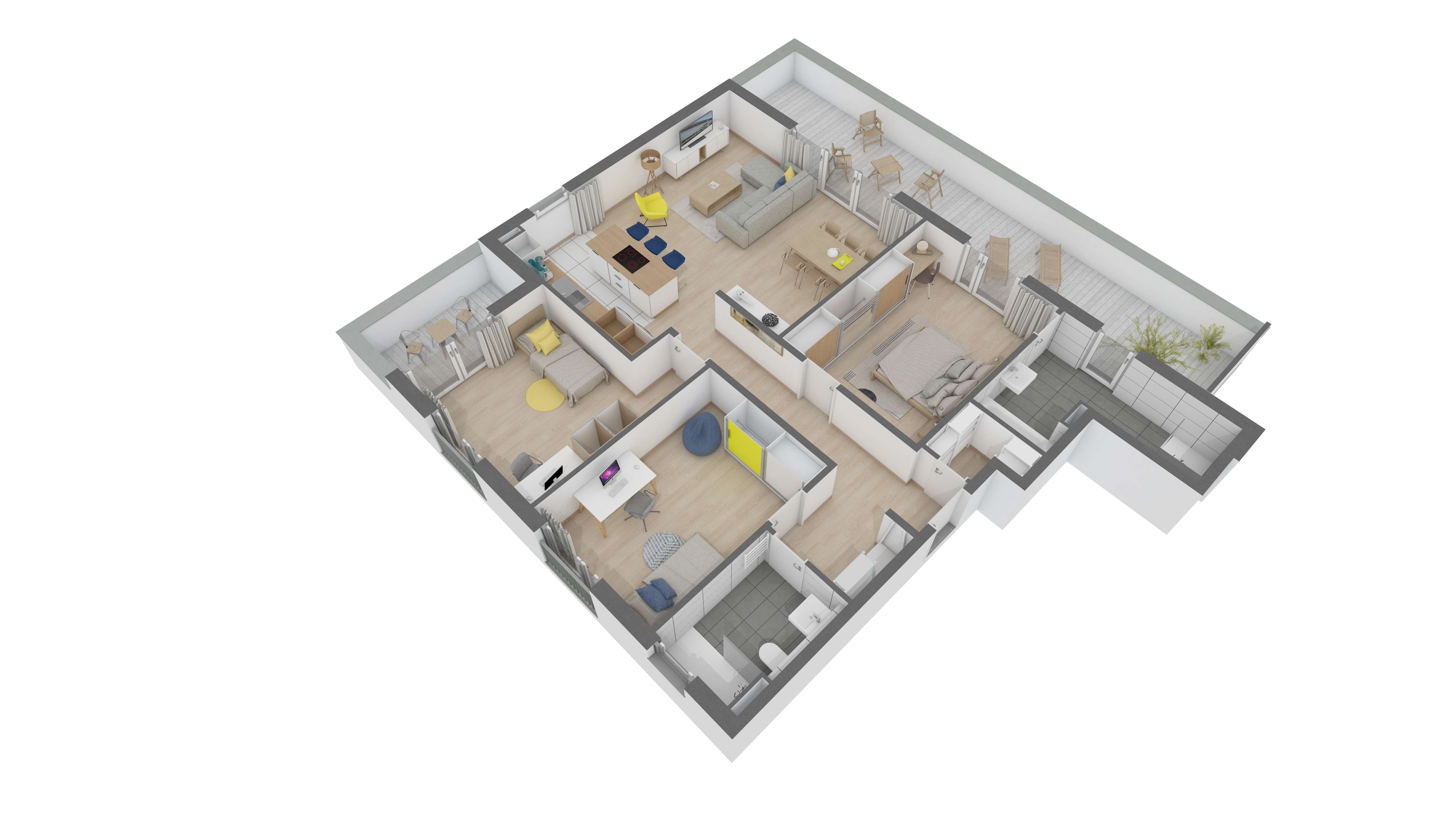 Thumbnail-Wohnung zum Kaufen in Offenbach 649.720,00 € 127 m²