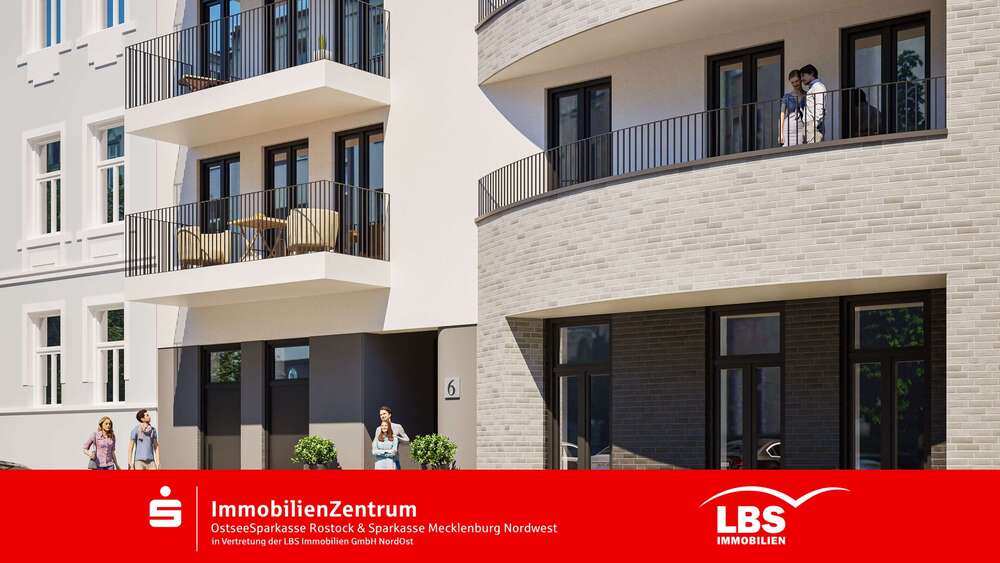 Thumbnail-Wohnung zum Kaufen in Rostock 495.000,00 € 90 m²