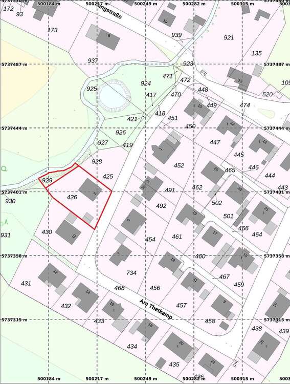 Thumbnail-Grundstück zu verkaufen in Erpentrup 35.000,00 € 1105 m²