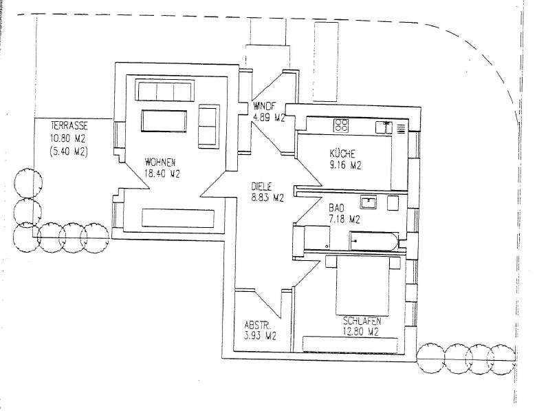 Thumbnail-Wohnung zum Mieten in Halle 650,00 € 70.59 m²