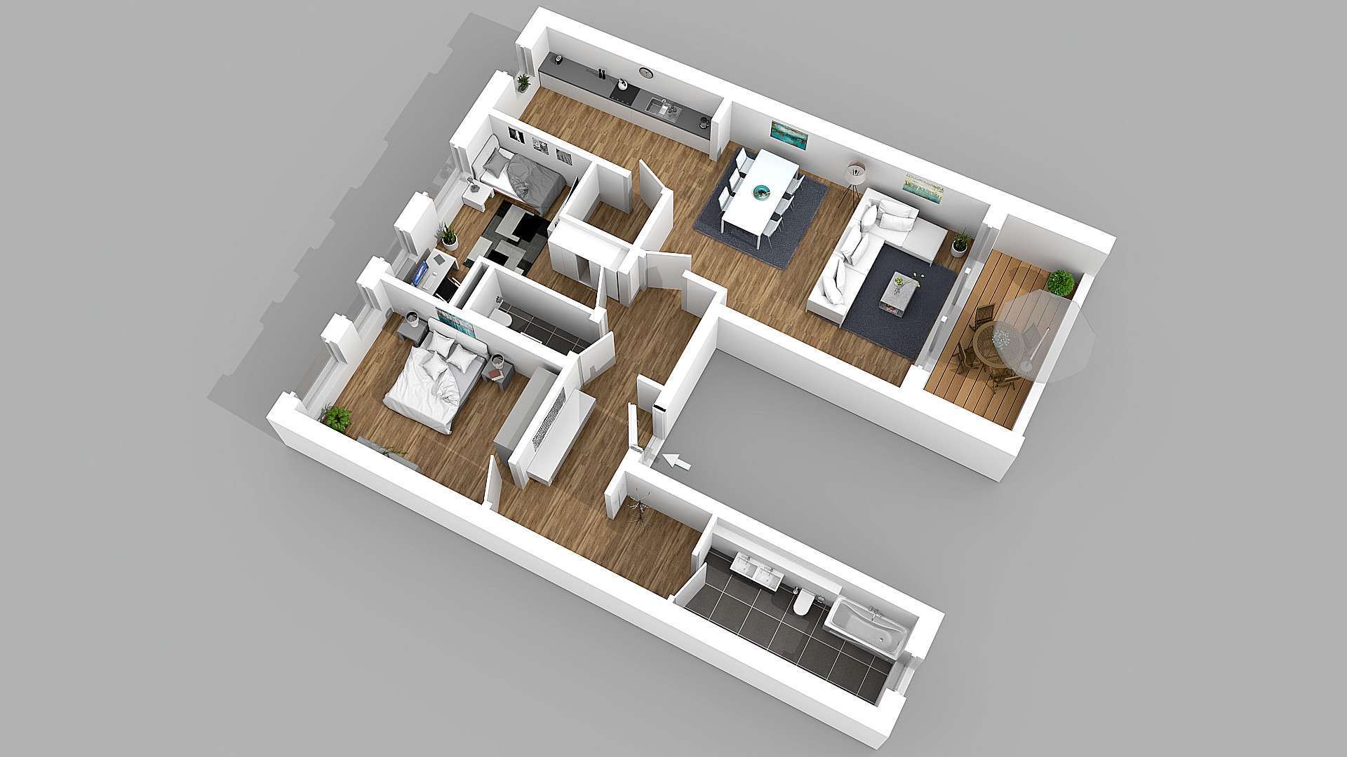 Thumbnail-Wohnung zum Mieten in Dortmund 1.481,00 € 118.27 m²