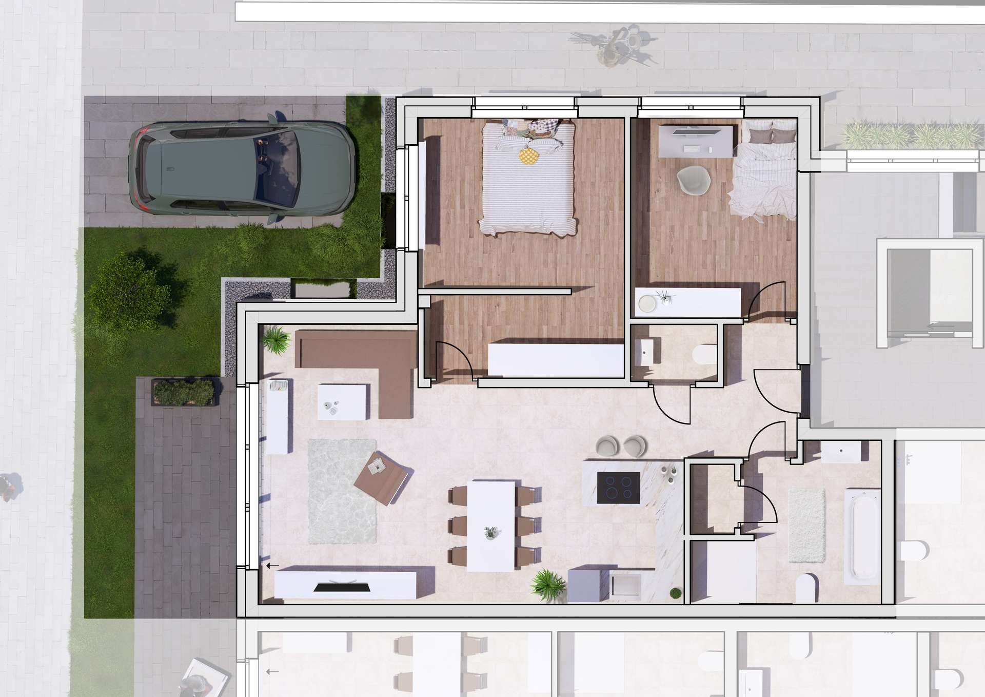 Thumbnail-Wohnung zum Kaufen in Bornheim 465.000,00 € 84.45 m²