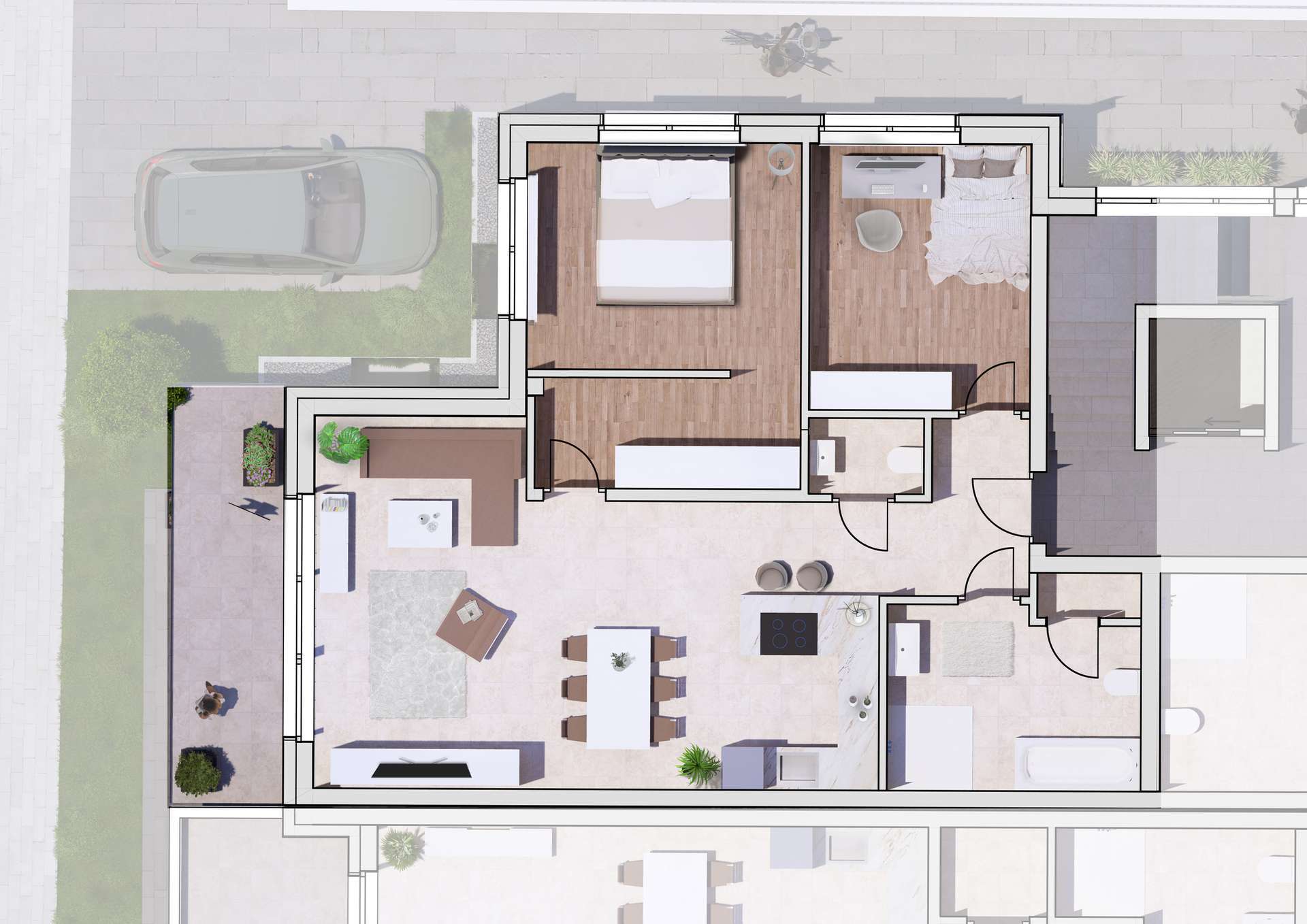 Thumbnail-Wohnung zum Kaufen in Bornheim 478.500,00 € 84.72 m²