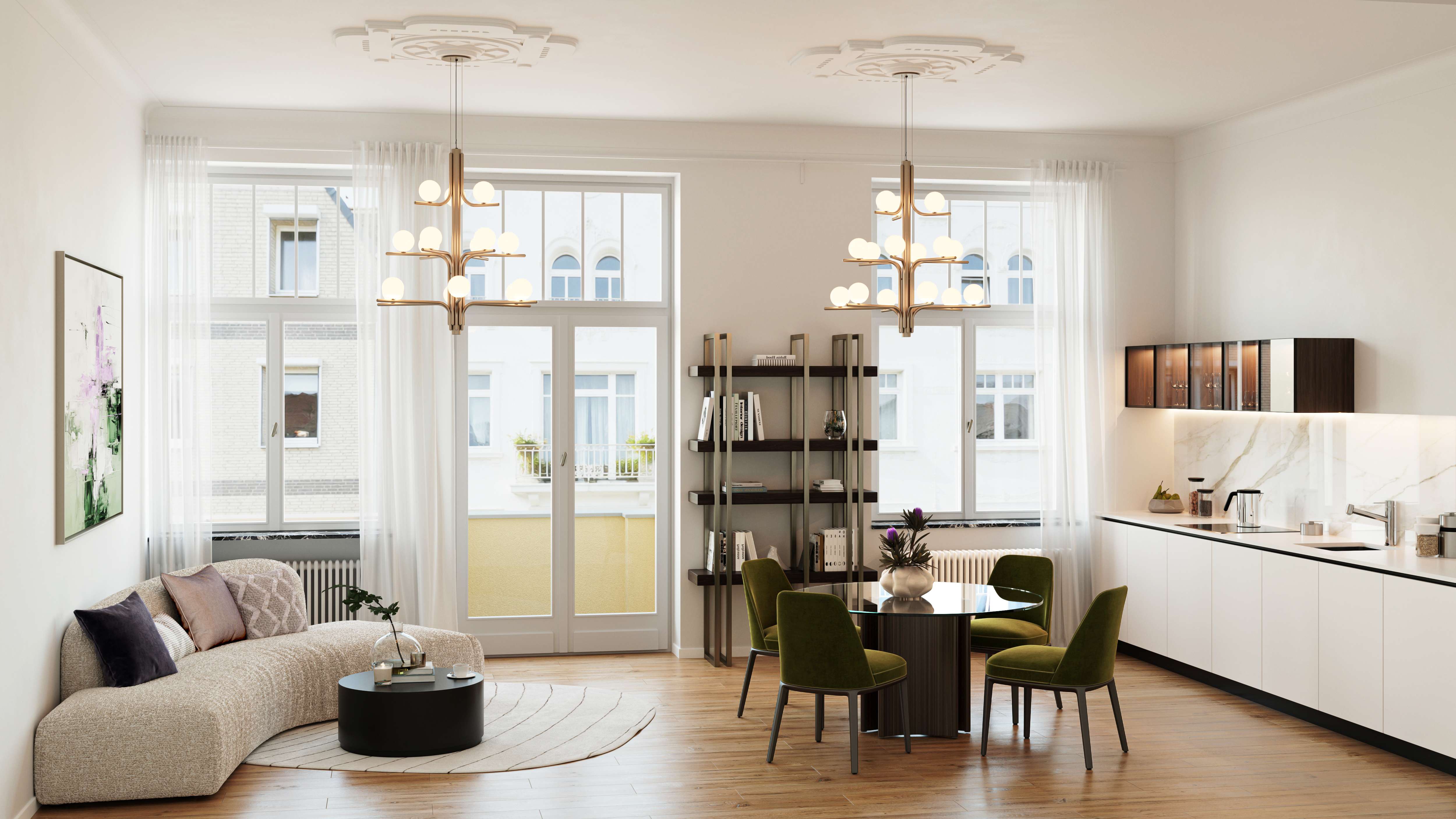 Thumbnail-Wohnung zum Kaufen in Krefeld 429.000,00 € 74.21 m²
