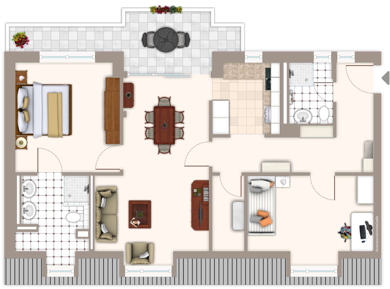 Thumbnail-Wohnung zum Mieten in Vaihingen an der Enz 1.160,00 € 84.73 m²