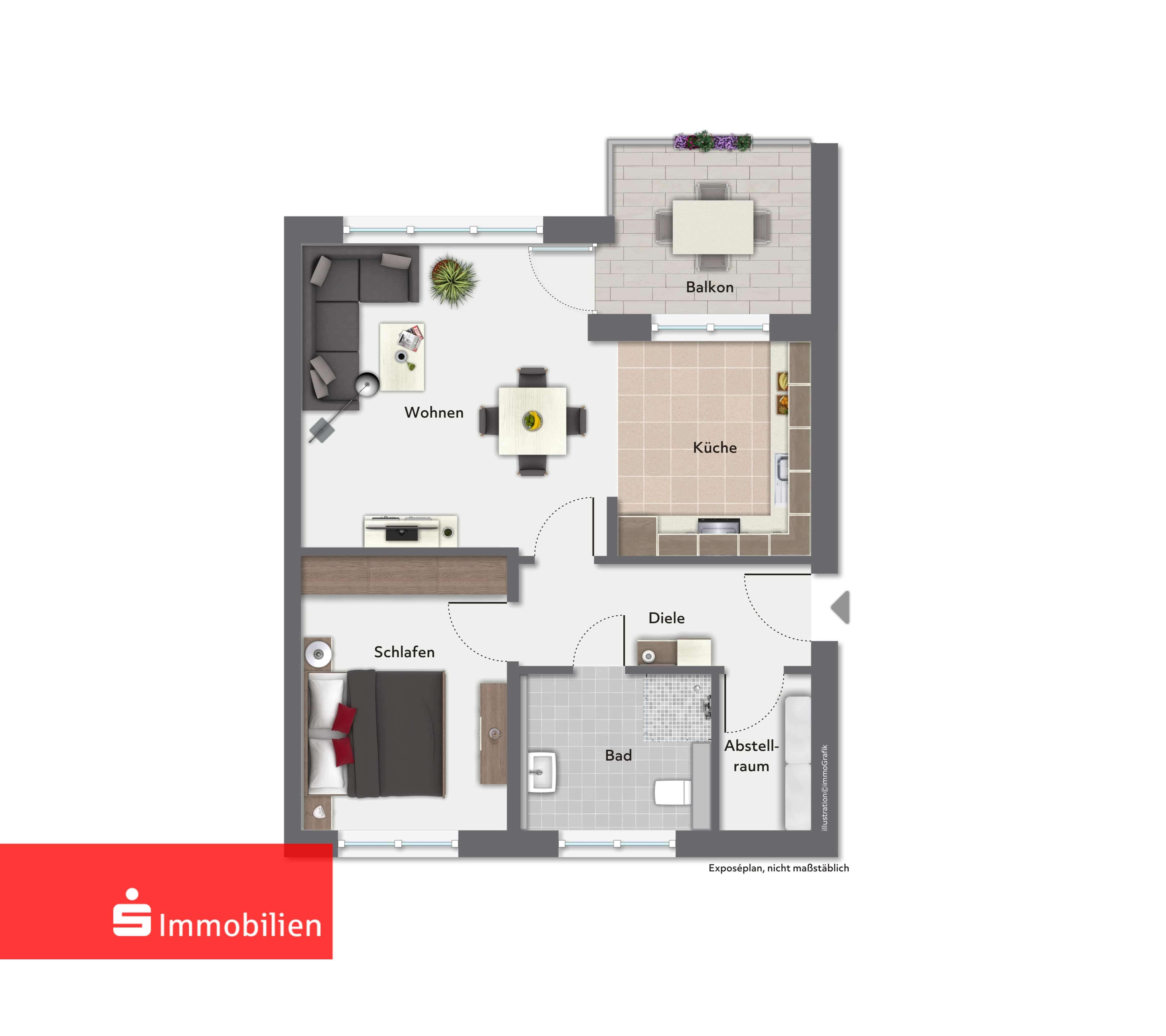 Thumbnail-Wohnung zum Kaufen in Schlitz 225.000,00 € 63 m²