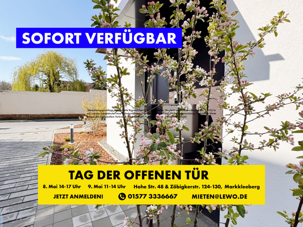 Thumbnail-Wohnung zum Mieten in Markkleeberg 865,50 € 43.5 m²
