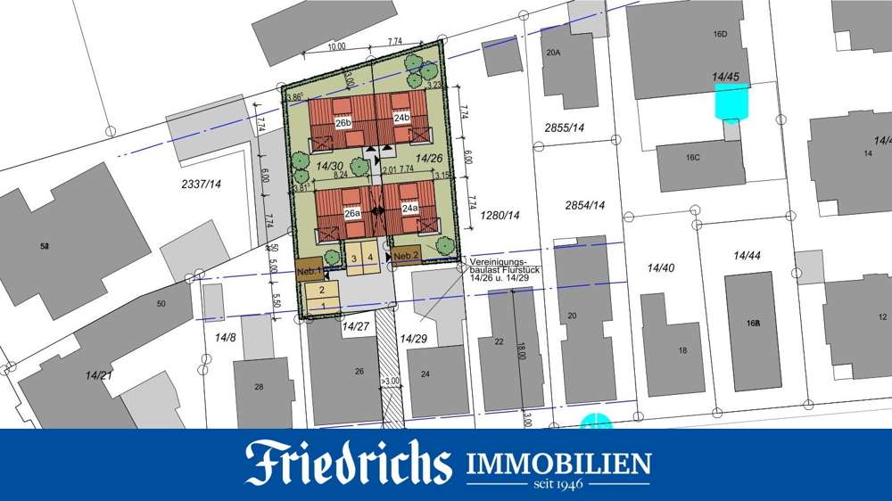 Thumbnail-Grundstück zu verkaufen in Oldenburg 575.000,00 € 871 m²