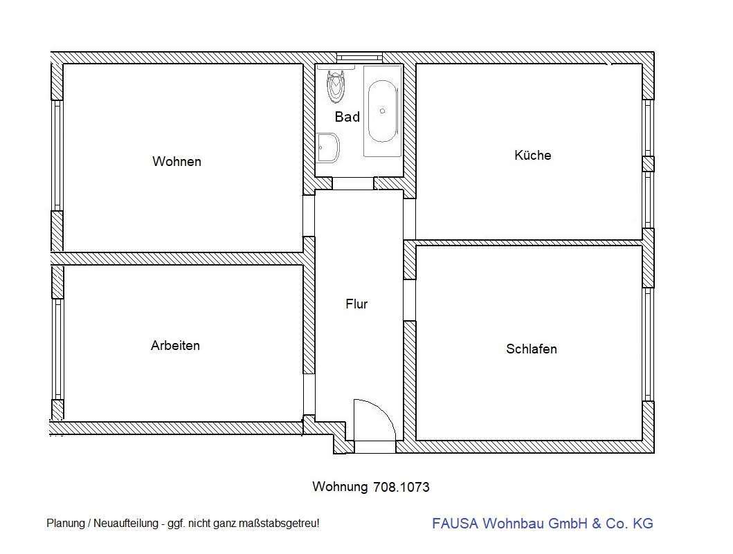 Thumbnail-Wohnung zum Mieten in Bonn 830,00 € 76 m²